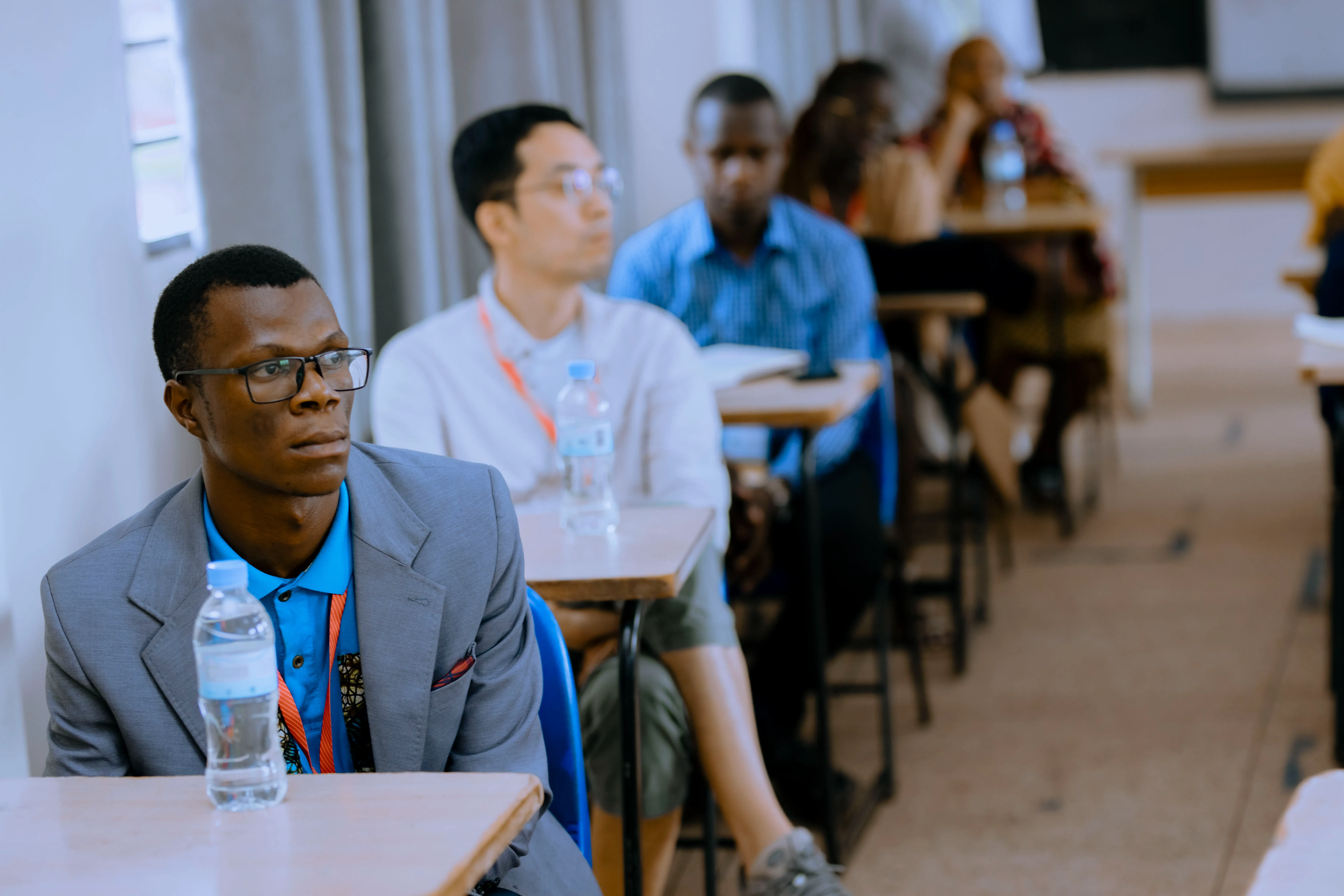 Students at workshop